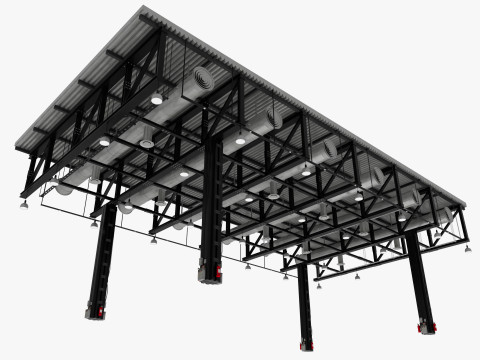 छत वेंटिलेशन पाइप 23 3D मॉडल