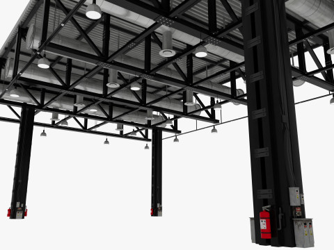 छत वेंटिलेशन पाइप 23 3D मॉडल