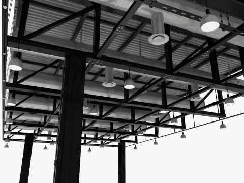 छत वेंटिलेशन पाइप 23 3D मॉडल