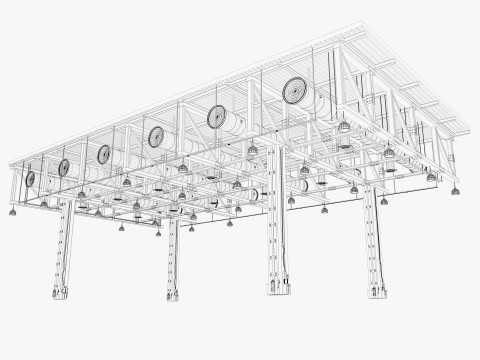 छत वेंटिलेशन पाइप 23 3D मॉडल
