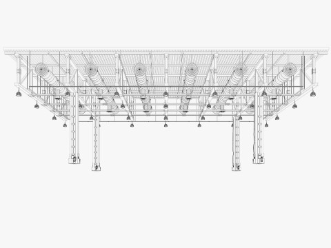 छत वेंटिलेशन पाइप 23 3D मॉडल