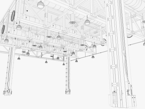 छत वेंटिलेशन पाइप 23 3D मॉडल