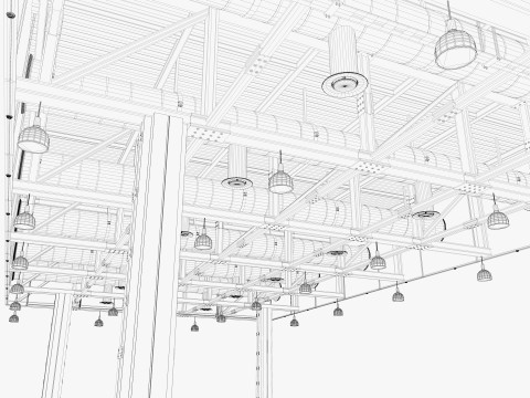 छत वेंटिलेशन पाइप 23 3D मॉडल