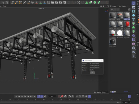 छत वेंटिलेशन पाइप 23 3D मॉडल