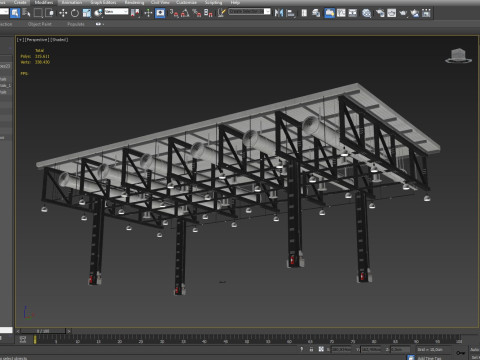छत वेंटिलेशन पाइप 23 3D मॉडल