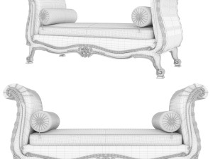 sofa classic 3Dモデル