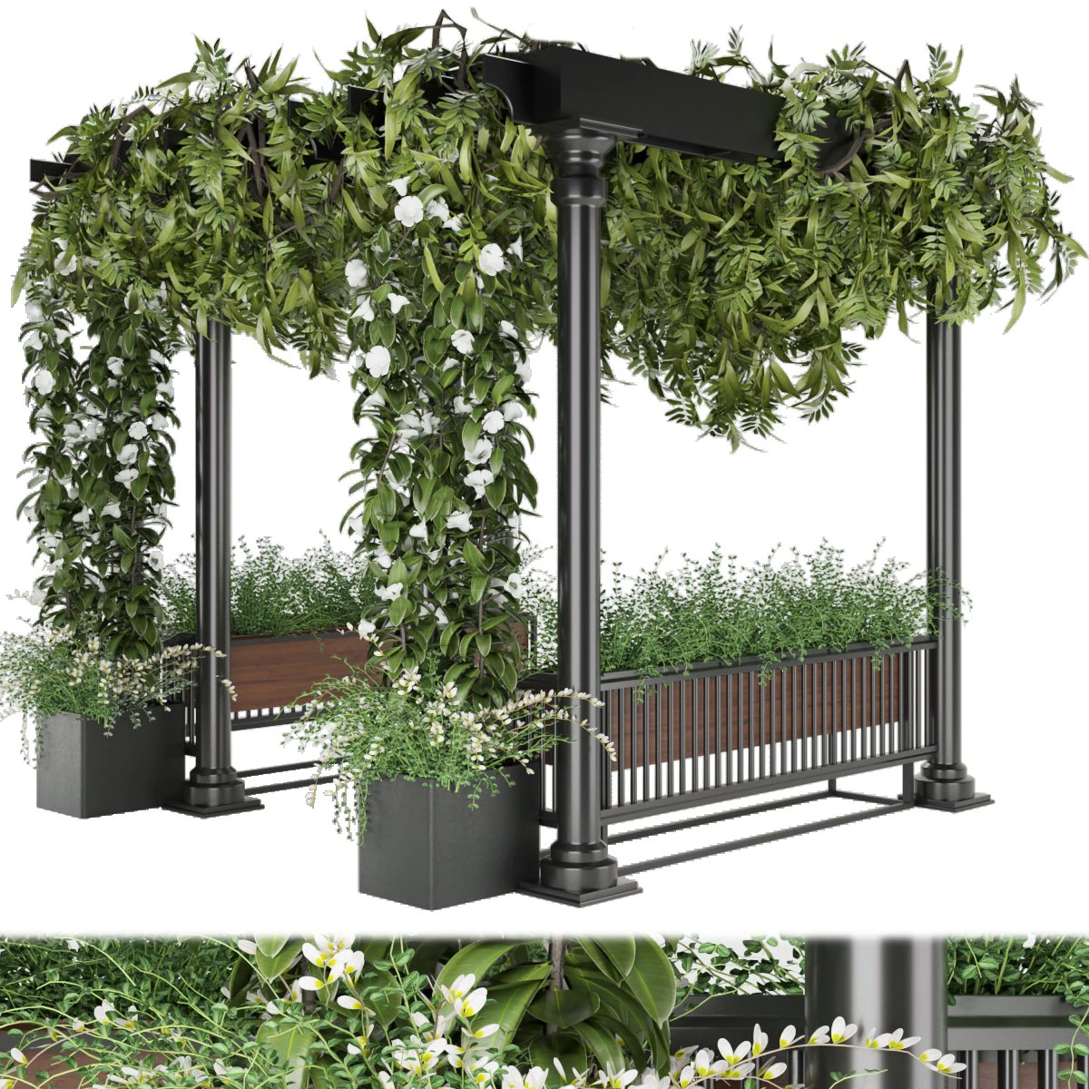 collection plant vol 33 3D Model .c4d .max .obj .3ds .fbx .stl .blend