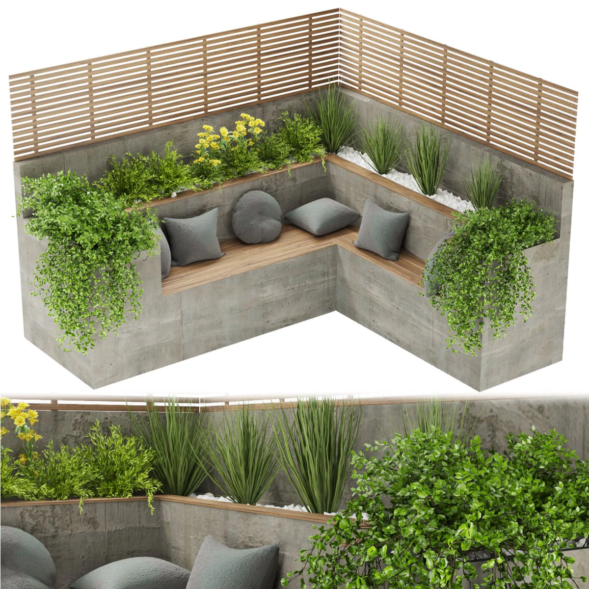 collection plant vol 100 3D Model .c4d .max .obj .3ds .fbx .stl .blend 