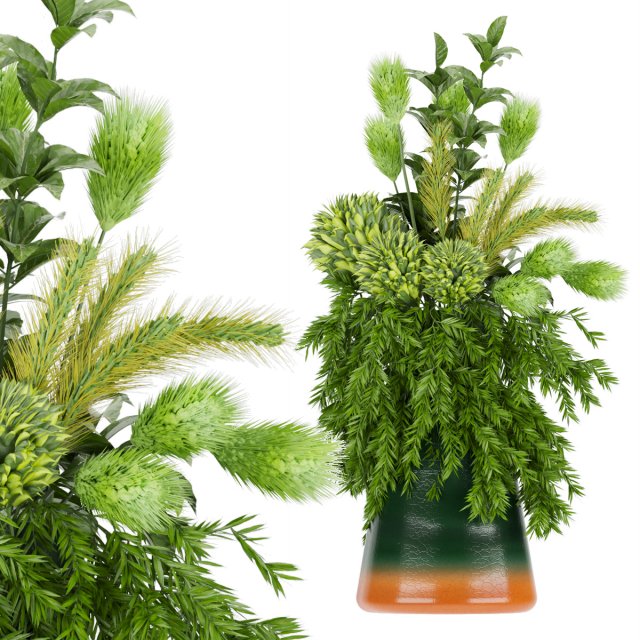 collection plant vol 139 Modello 3D .c4d .max .obj .3ds .fbx .stl .blend 