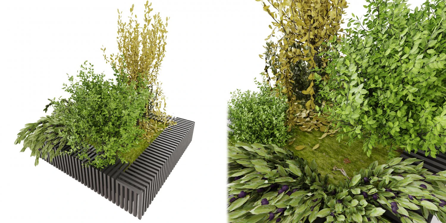 Collection Plant Vol 23 3D Model .c4d .max .obj .3ds .fbx .stl .blend 