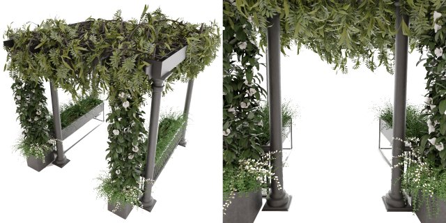 Collection Plant Vol 33 3D Модель .c4d .max .obj .3ds .fbx .stl .blend 