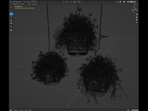 Collection Plant Vol 66 - Blender Model 3D Model