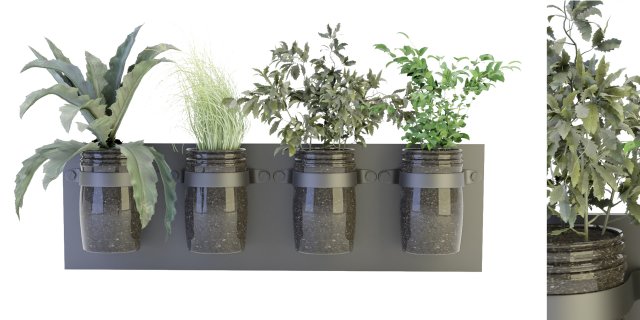Collection Plant Vol 67 - Blender Model Modelo 3D .c4d .max .obj .3ds .fbx .stl .blend 