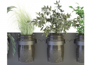 Collection Plant Vol 67 - Blender Model Modelo 3D