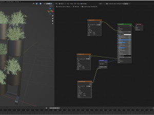 Collection Plant Vol 68 - Blender Model Modello 3D