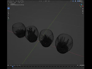 Collection Plant Vol 71 Blender Model 3D Model