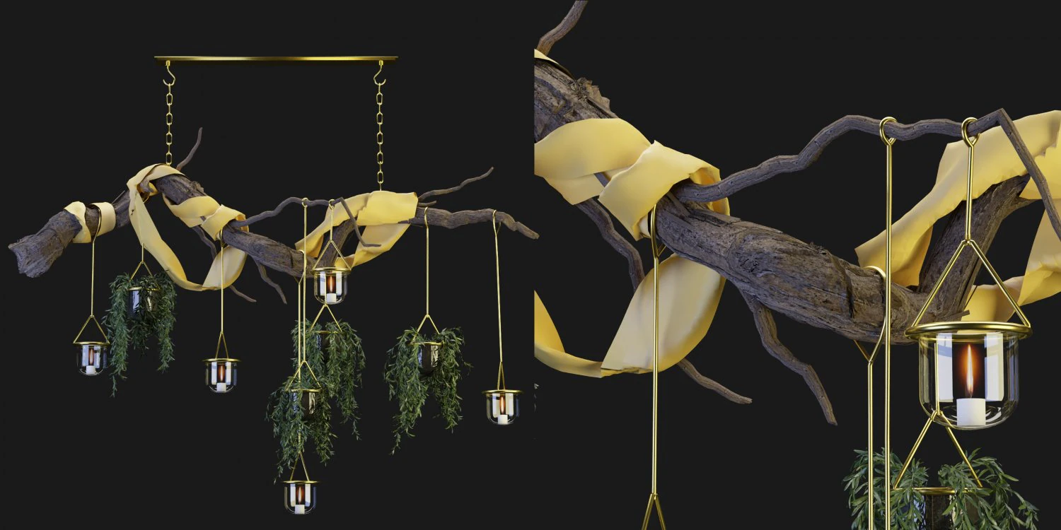 Collection Plant Vol 79 - Blender Model 3D Model .c4d .max .obj .3ds .fbx .stl .blend 