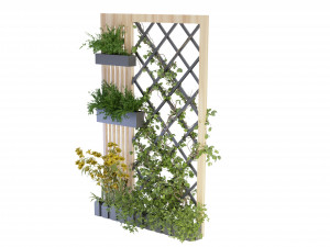 Collection Plant Vol 81 - Blender Model 3D Model