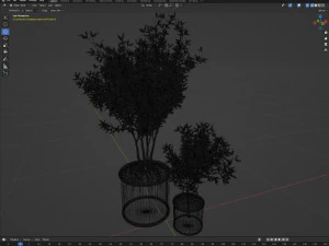 Collection Plant Vol 93 - Blender Model 3D Model
