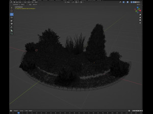 Collection Plant Vol 99 - Blender Model 3D Model
