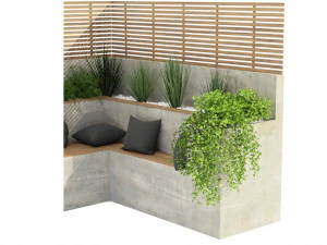 Collection Plant Vol 100 - Blender Model 3D Model