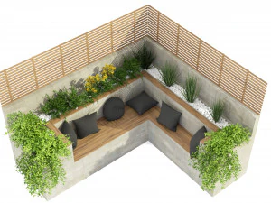Collection Plant Vol 100 - Blender Model 3D Model