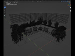 Collection Plant Vol 100 - Blender Model 3D Model