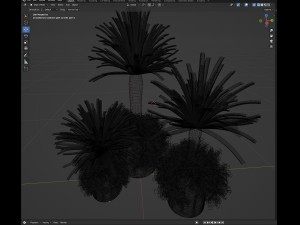 Collection Plant Vol 108 - Blender Model Model 3D