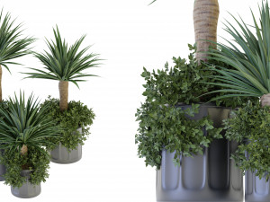 Collection Plant Vol 108 - Blender Model 3Dモデル