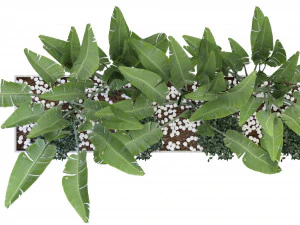 Collection Plant Vol 109 - Blender Model 3D Model