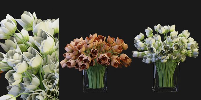 Collection Plant Vol 114 - Blender Model 3D Model .c4d .max .obj .3ds .fbx .stl .blend 