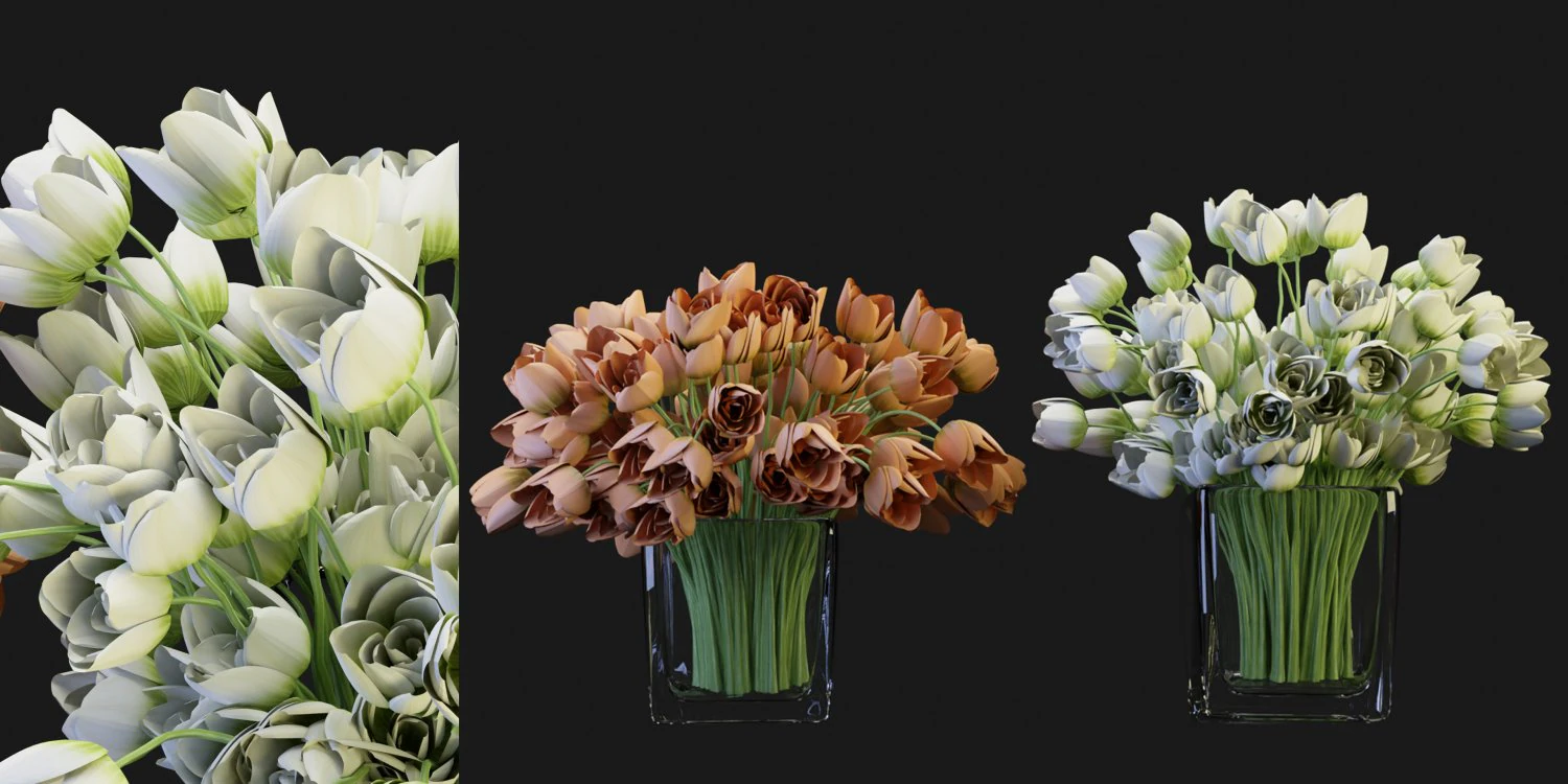 Collection Plant Vol 114 - Blender Model 3D Model .c4d .max .obj .3ds .fbx .stl .blend 