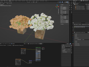 Collection Plant Vol 114 - Blender Model 3D Model
