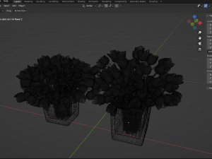 Collection Plant Vol 114 - Blender Model 3D Model