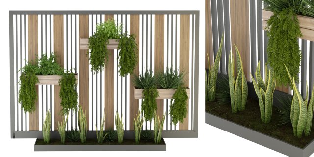 Collection Plant Vol 117 - Blender Model 3D Модель .c4d .max .obj .3ds .fbx .stl .blend 
