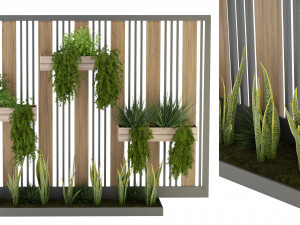 Collection Plant Vol 117 - Blender Model 3D-Modell