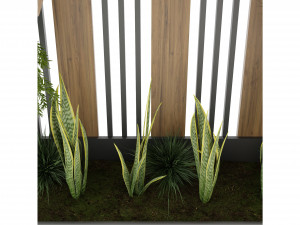 Collection Plant Vol 117 - Blender Model 3D Модель