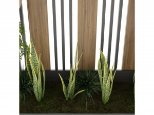 Collection Plant Vol 117 - Blender Model 3D Model