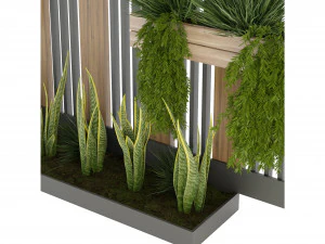 Collection Plant Vol 117 - Blender Model 3D Model