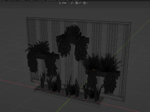 Collection Plant Vol 117 - Blender Model 3D Model
