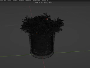 Collection Plant Vol 123 Blender Model 3D Model
