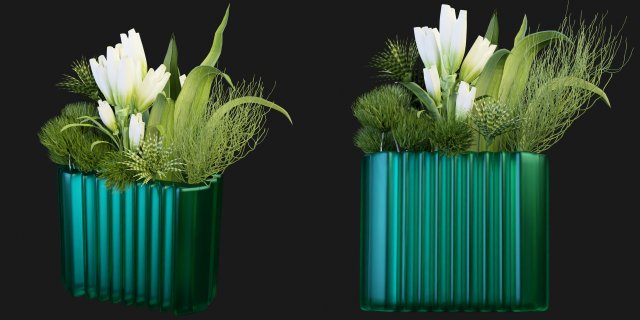 Collection Plant Vol 129 - Blender Model Modelo 3D .c4d .max .obj .3ds .fbx .stl .blend 