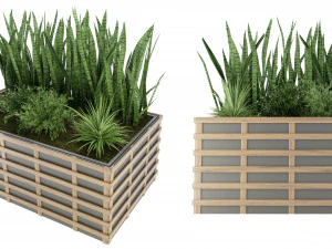 Planta de Cole&ccedil;&atilde;o Vol 132 - Modelo Blender Modelo 3D