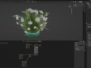 Collection Plant Vol 138 - Blender Model 3D Model