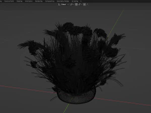Collection Plant Vol 138 - Blender Model 3D Model