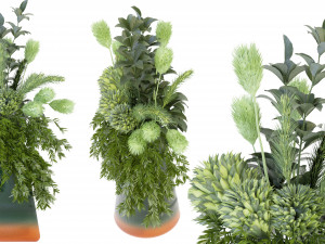 Collection Plant Vol 139 - Blender Model 3Dモデル