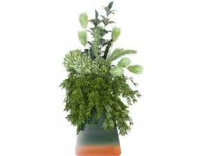 Collection Plant Vol 139 - Blender Model 3D Model