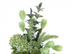Collection Plant Vol 139 - Blender Model 3D Model