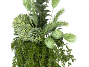 Collection Plant Vol 139 - Blender Model 3D Model