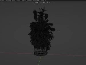 Collection Plant Vol 139 - Blender Model 3D Model